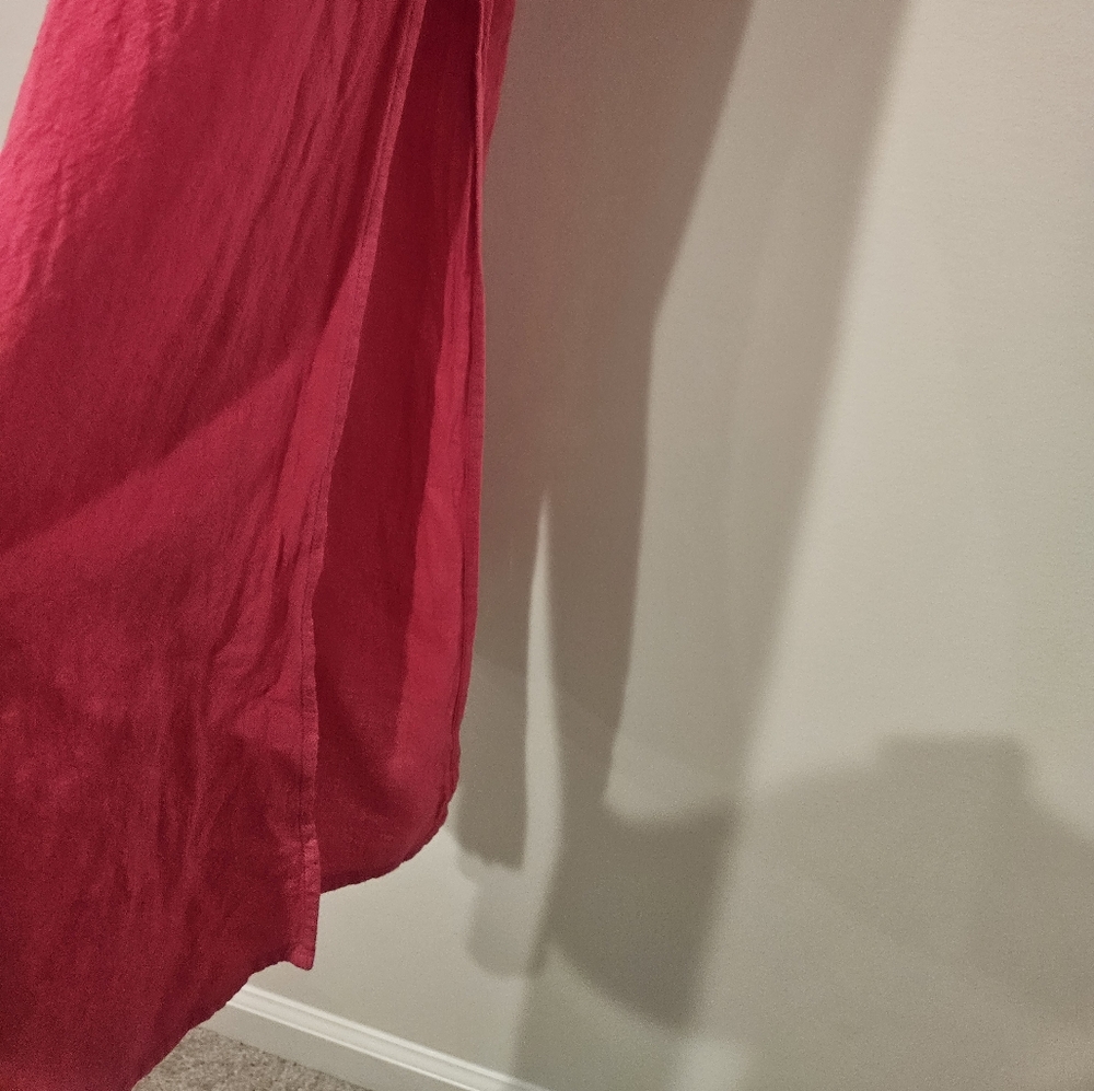 NIC+ZOE Vibrant Pink Jumpsuit, Size 10 - Picture 2 of 6